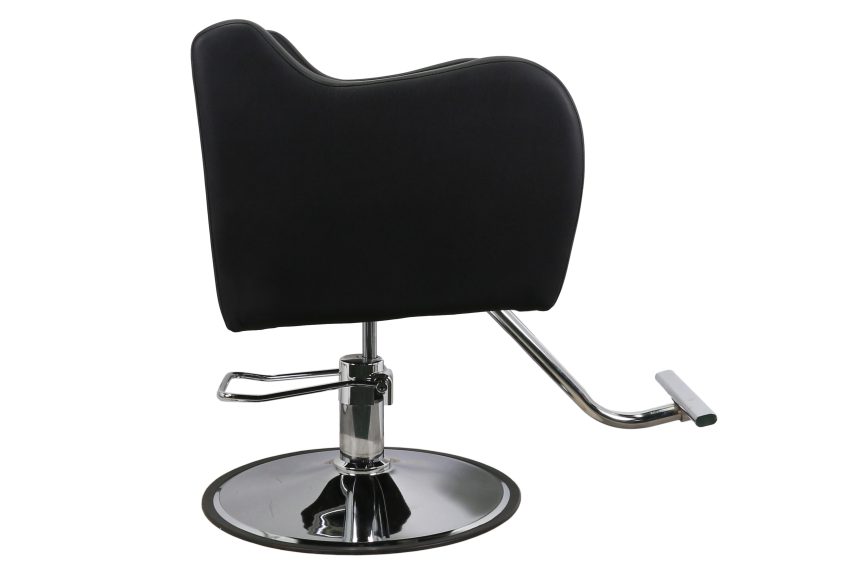 Modern Styling Chair – Black Upholstery with Hydraulic Base - 图片 4